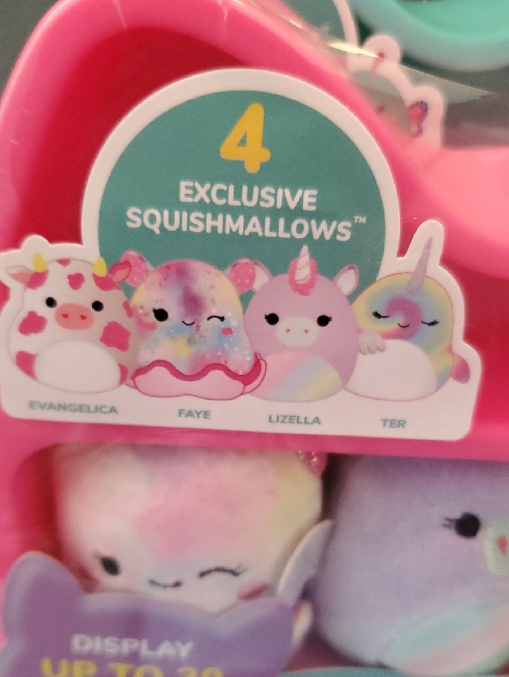 3 Squishmallows Display Shelves W/ 12 Total Squishville - Picture 7 of 8